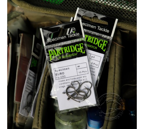 Крючки Partridge Specimen Euro Hook
