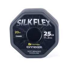 Поводковый материал Ridge Monkey Connexion SilkFlex Soft Braid 25lb
