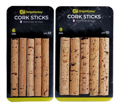 Пробковые палочки RidgeMonkey Combi Bait Drill Spare Cork Sticks