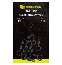 Вертлюг с кольцом RidgeMonkey Connexion Flexi Ring Swivel