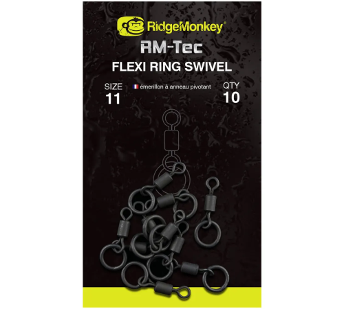 Вертлюг с кольцом RidgeMonkey Connexion Flexi Ring Swivel