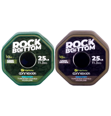 Поводковый материал с вольфрамовой оплеткой Ridge Monkey Rock Bottom Tungsten Coated Semi Stiff