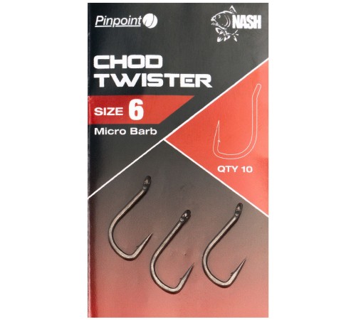 Крючки Nash Pinpoint Chod Twister