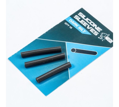 Силиконовые трубки Nash Silicone Sleeves Dark Silt