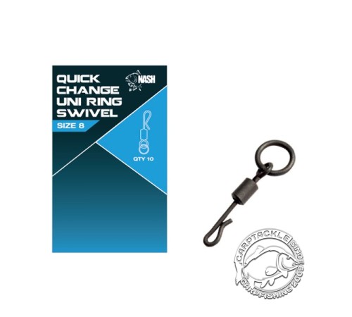 Вертлюг для оснастки Вертолет Nash Quick Change Uni Ring Swivel
