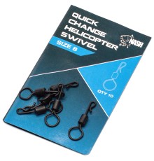 Вертлюг для оснастки Вертолет Nash Quick Change Helicopter Swivel Size 8