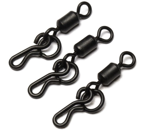 Вертлюг с кольцом и быстросъемом Nash Quick Change Drop Off In Line Swivel