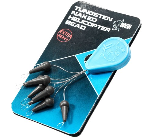 Бусина для оснастки «вертолет» утяжеленная Nash Tungsten Naked Helicopter Bead