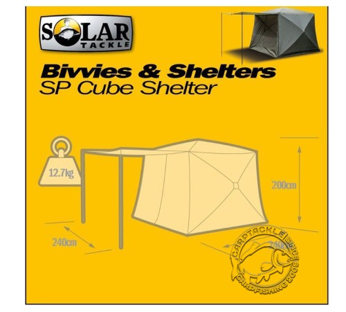Быстросборное укрытие Solar SP Cube Shelter
