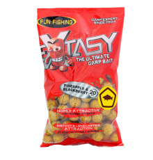 Тонущие бойлы Fun Fishing Extasy Bouillettes Pineapple & Blackberry 15mm 800gr