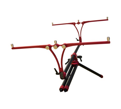 Род-под на три удилища Meccanica Vadese Technick 3 Rods Black / Red