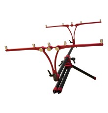Род-под на четыре удилища Meccanica Vadese Technick 4 Rods Black / Red