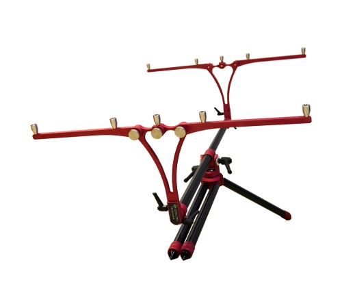 Род-под на четыре удилища Meccanica Vadese Technick 4 Rods Black / Red