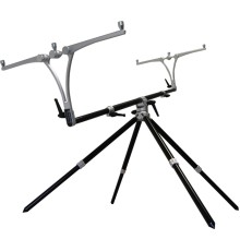 Род-под на три удилища Meccanica Vadese Technick 3 Rods Black / Steel