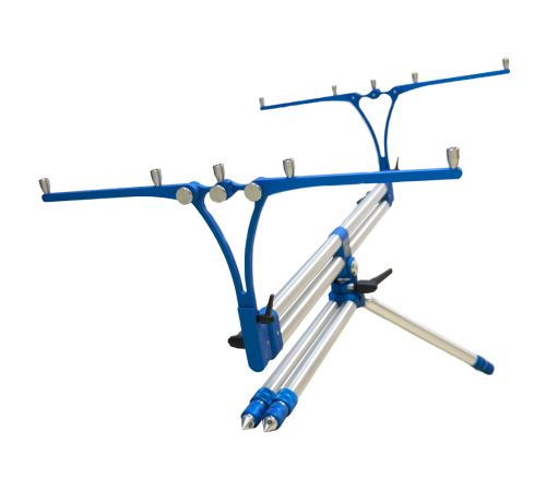 Род-под на четыре удилища Meccanica Vadese Revolution 4 Rod Steel / Blue