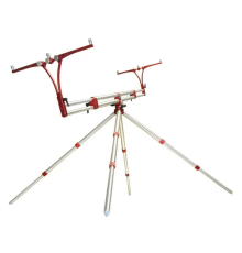 Род-под на три удилища Meccanica Vadese Revolution 3 Rod Steel / Red