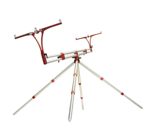 Род-под на три удилища Meccanica Vadese Revolution 3 Rod Steel / Red