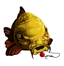 Наклейка Carp Catch