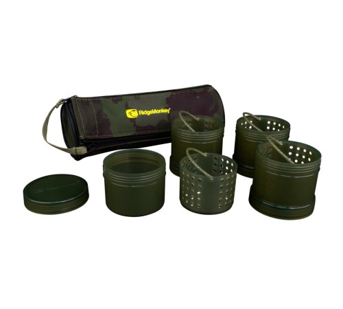 Модульные баночки для насадок Ridge Monkey Modular Hookbait Pots Camo