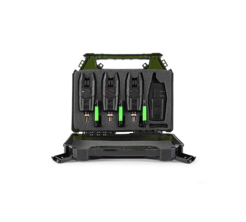 Сигнализаторы полевки на 3 удилища Korum KBI-R 3-Rod Alarm Presentation Set