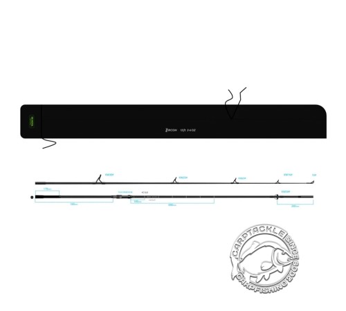 Удилище De-Nova Carp Taсkle Zirkon 13ft 3-6oz