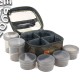 Сумка с 6 банками Fox Camolite Glug 6 Pot Case