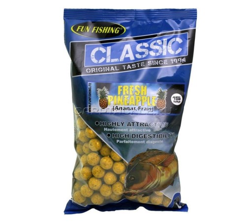 Тонущие бойлы Fun Fishing Classic Fresh Pineapple