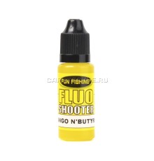 Дип Fun Fishing Fluo Shooter Mango N Butyric 15ml Манго Масляная кислота