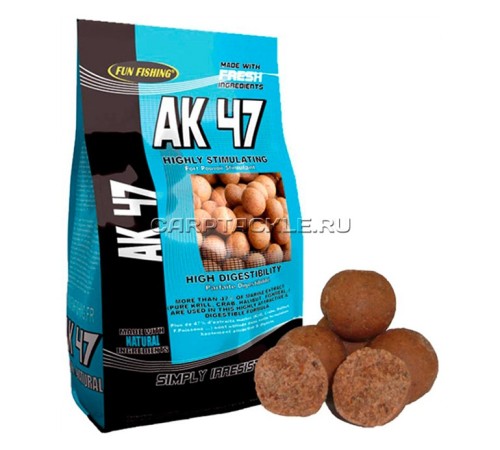 Тонущие бойлы Fun Fishing AK47 Atlantic Krill