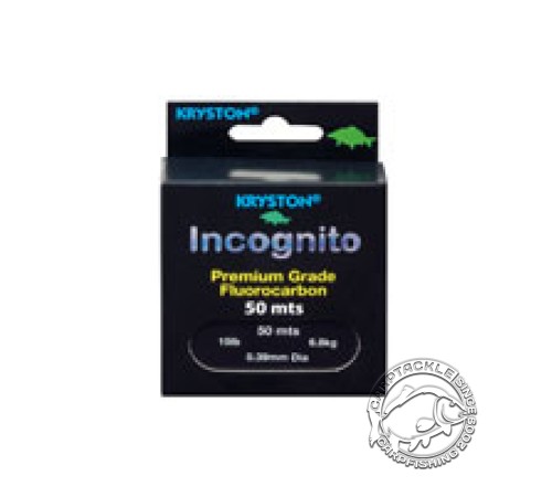 Флюорокарбоновый поводковый материал Kryston Incognito 0,35мм 13LB 50м