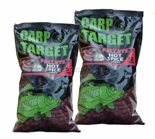 Пеллетс Fun Fishing Pellets Carp Target Hot Spice 800g