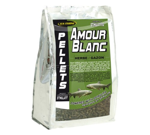 Пеллетс Fun Fishing Pellets Herbe Gazon 6mm 1kg Трава