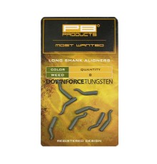 Изогнутая трубка для крючка утяжеленная PB Products DT Long Shank Aligners Weed