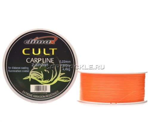 Леска Climax Cult Carp Line Z-Sport Orange