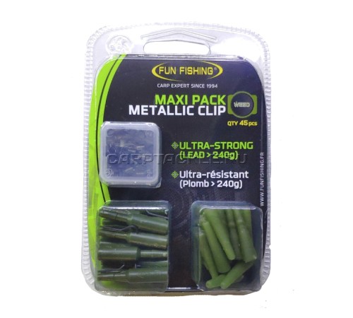 Набор безопасных клипс Fun Fishing Maxi Pack Metallic Clip