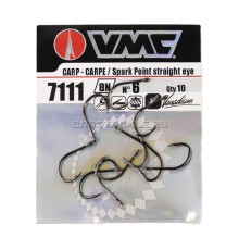 Крючки карповые размер №6 VMC 7111 BN