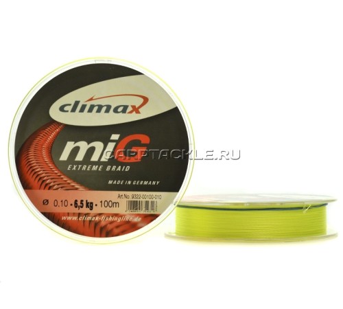 Шнур Climax Mig Braid NG Fluo-Yellow