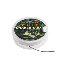 Ледкор без сердечника Climax CULT Snake Braid 40lb 10m weed 