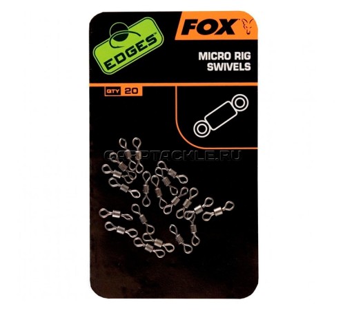 Микро вертлюги Fox EDGES Micro Rig Swivels