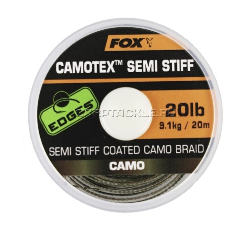 Поводковый материал Fox Camotex Semi Stiff