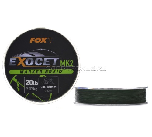 Шнур плетенный FOX Exocet MK2 Spod & Marker Braid