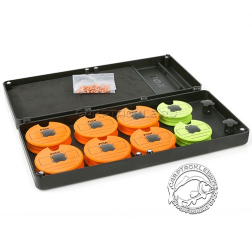 Магнитная поводочница с дисками Fox F-Box Magnetic Disc & Rig Box System