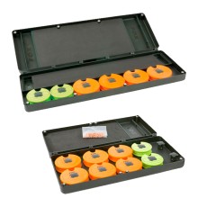 Магнитная поводочница с дисками Fox F-Box Magnetic Disc & Rig Box System