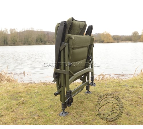 Стул+сумка для аксессуаров Solar SP C-Tech Recliner Chair – High