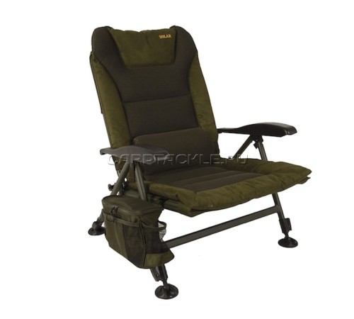 Стул+сумка для аксессуаров Solar SP C-Tech Recliner Chair – High