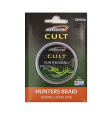 Поводковый материал Climax CULT Hunters Braid 25lb 20m camou