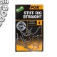 Крючки Fox Edges Stiff Rig Straight