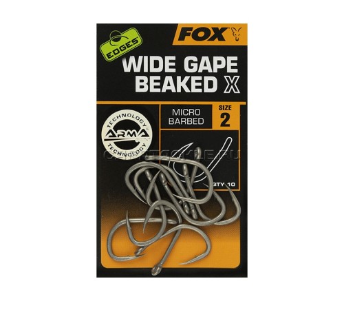 Крючки Fox EDGES Wide Gape Beaked X