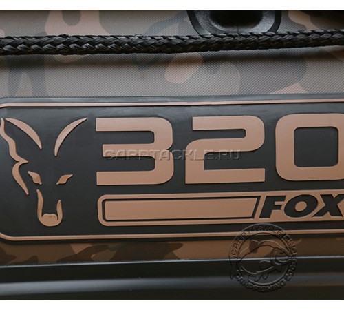 Лодка надувная Fox 3.2m Camo Inflable Boat Air Deck Black
