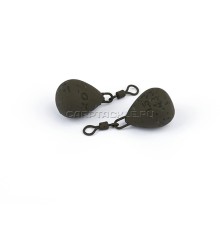 Грузило Fox Camotex Pear Swivel Lead 42g